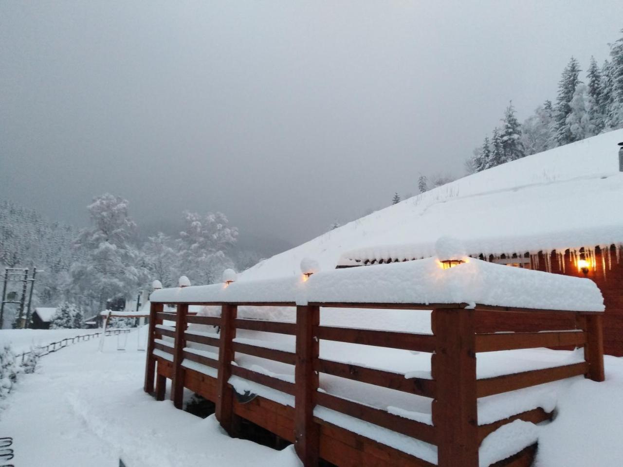 U Vesele Lisky Hotel Hutisko Bagian luar foto